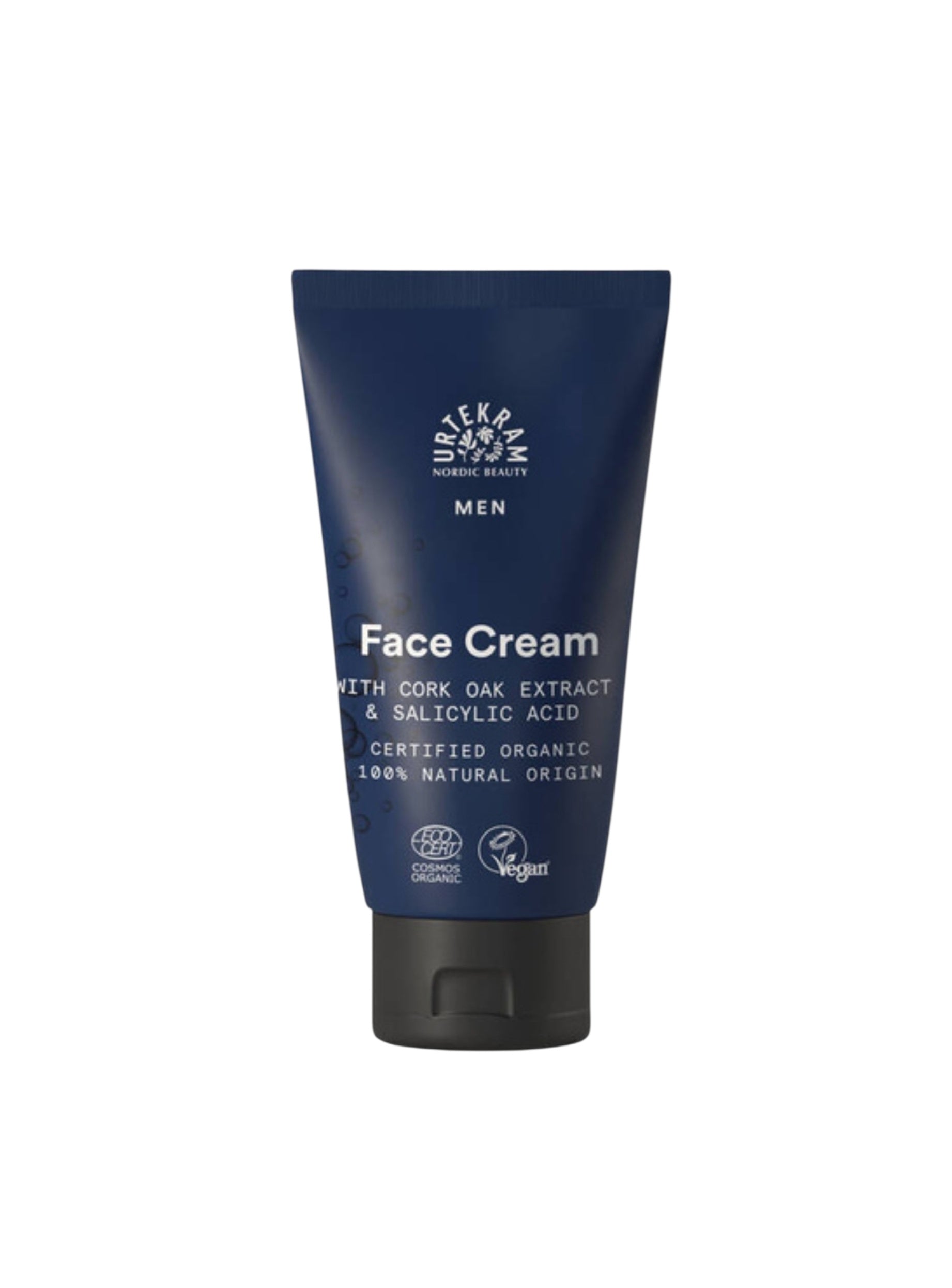 Vyriškas gelinis veido kremas, Urtekram