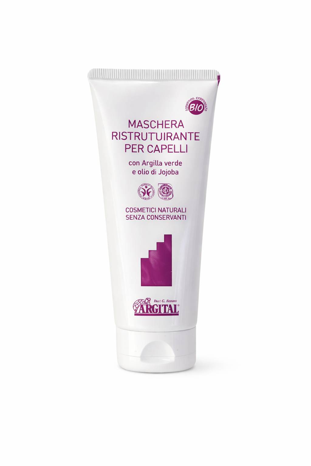 Plaukų kaukė su žaliuoju moliu ir simondsijų aliejumi