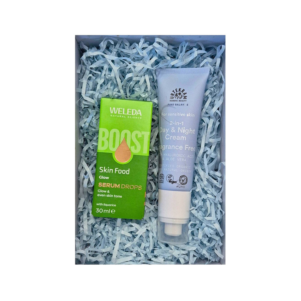 Rinkinys švytinčiai odai