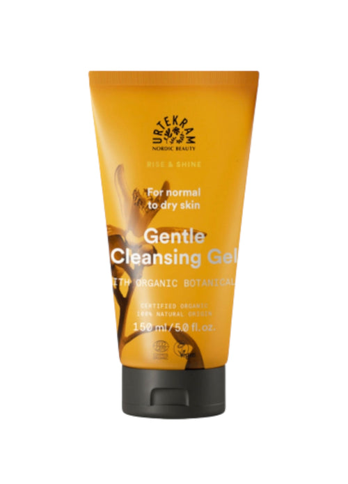 Urtekram Švelnus veido prausiklis Gentle Cleansing Gel 150 ml – natūrali kosmetika normaliai ir sausai odai.