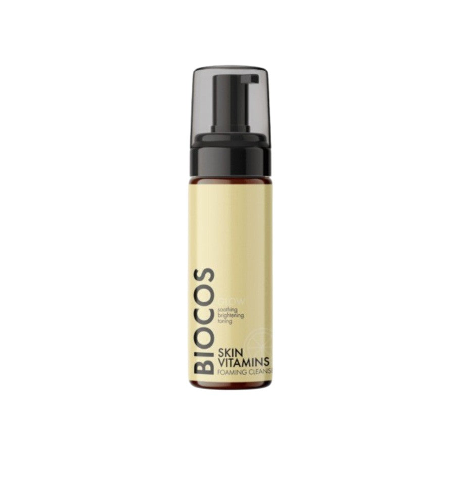 SKIN VITAMINS veido prausimo putos su vitaminu C, 170 ml – natūrali kosmetika.